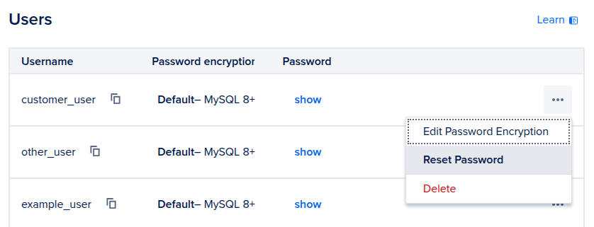 db mysql